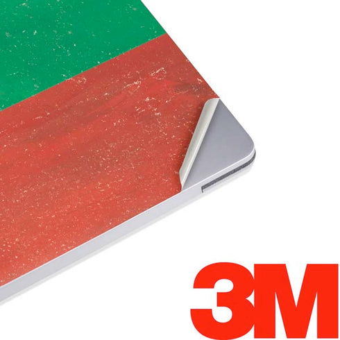 Bulgarian Flag Distressed Surface Laptop 3 13.5in Skin